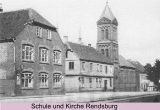 Schule und Kirche Rendsburg
